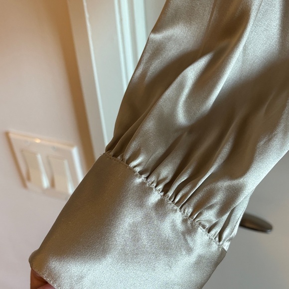 Guess by Marciano Shiny Gold Blouse - Picture 4 of 6